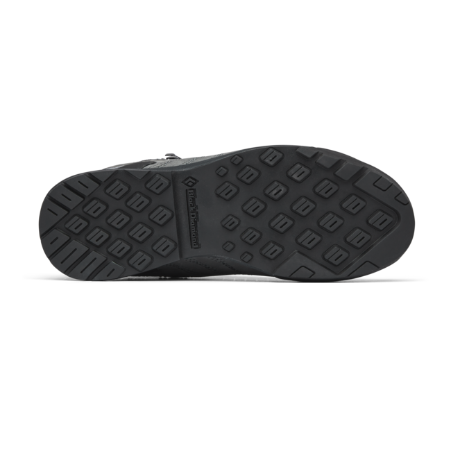 Black Diamond Mission Mid waterproof approach stivali in pelle, grigio acciaio-blu costiero