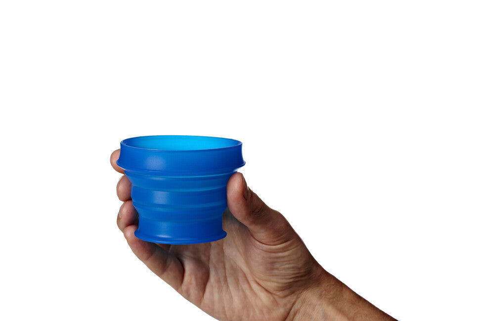 Humangear GoCup pieghevole igienico e portatile bicchiere da viaggio ' 237 ml, blu