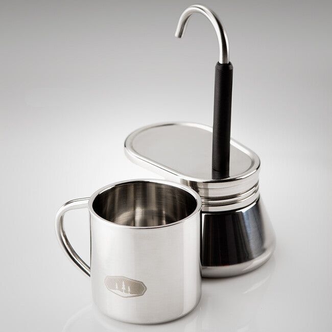 GSI Outdoors Mini espresso e tazza da espresso inox 74 ml