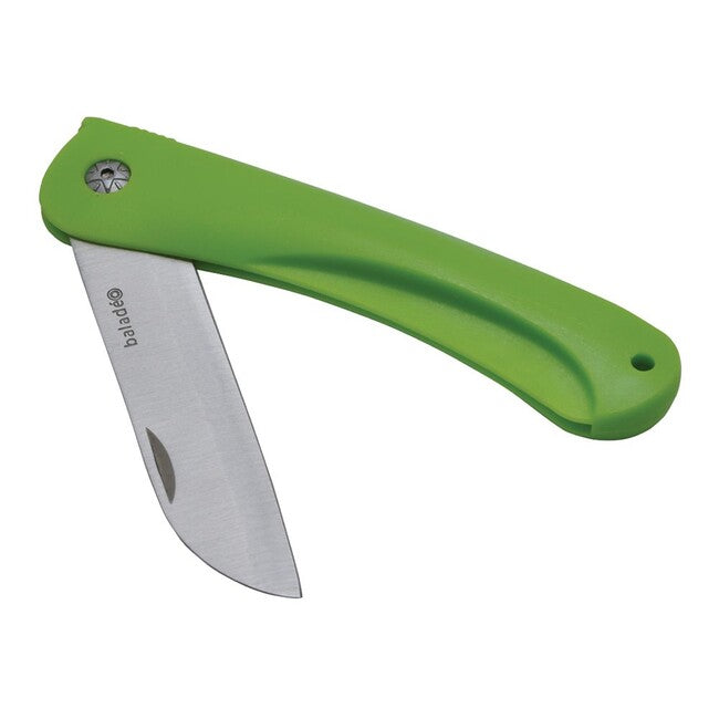 Baladeo ECO193 Coltello tascabile Birdy, lama 8 cm, acciaio 2CR13, manico pp verde