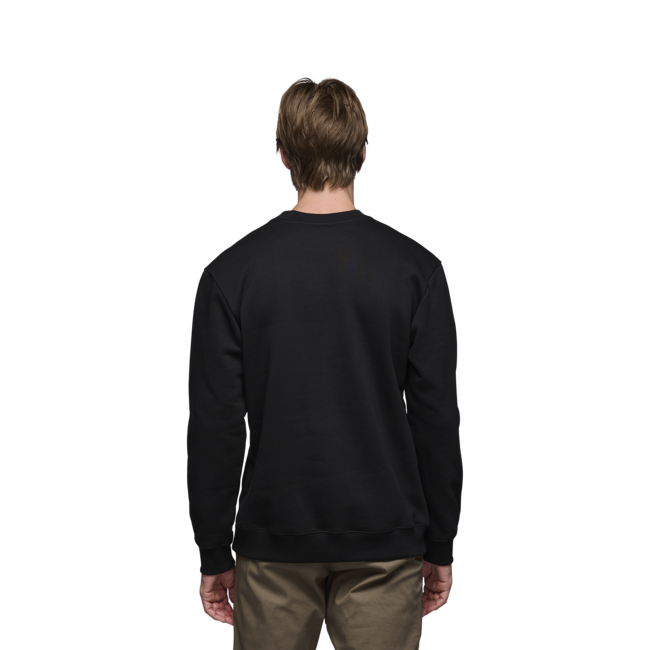 Black Diamond Heritage Wordmark felpa, nera
