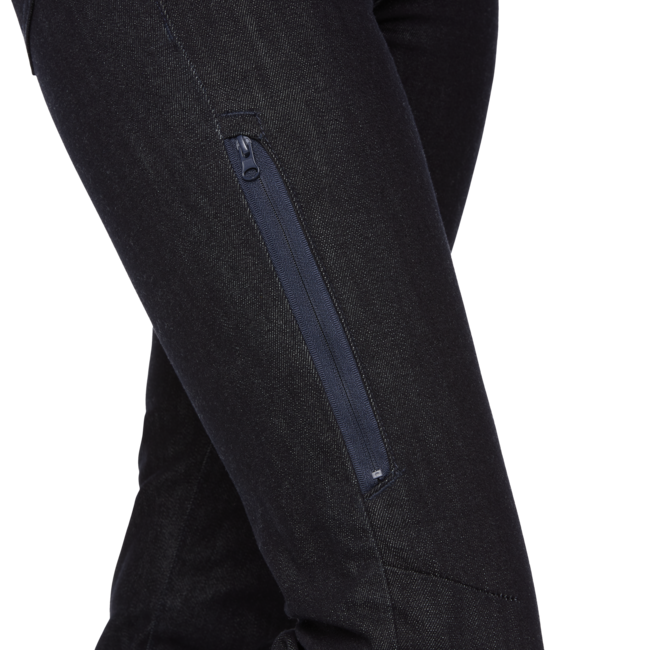 Black Diamond Mission da donna pantaloni in denim di lana, risciacquo indaco scuro