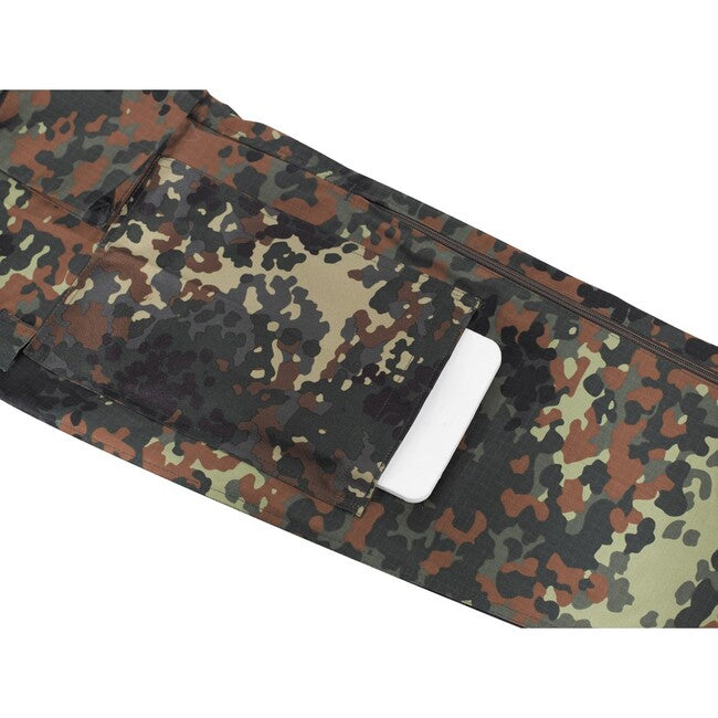 MFH Professional Commando Smock Pantaloni Rip stop, bw camo