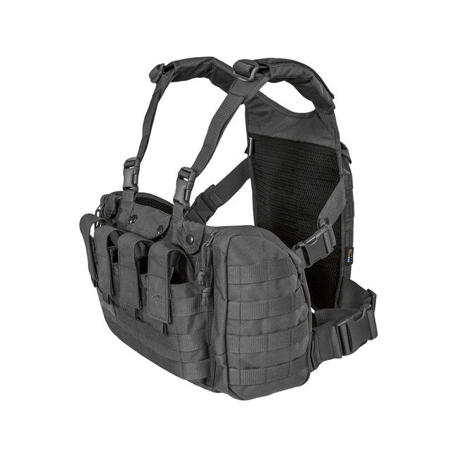 Tasmanian Tiger RIG MkII chest rig con tasche laterali, nero