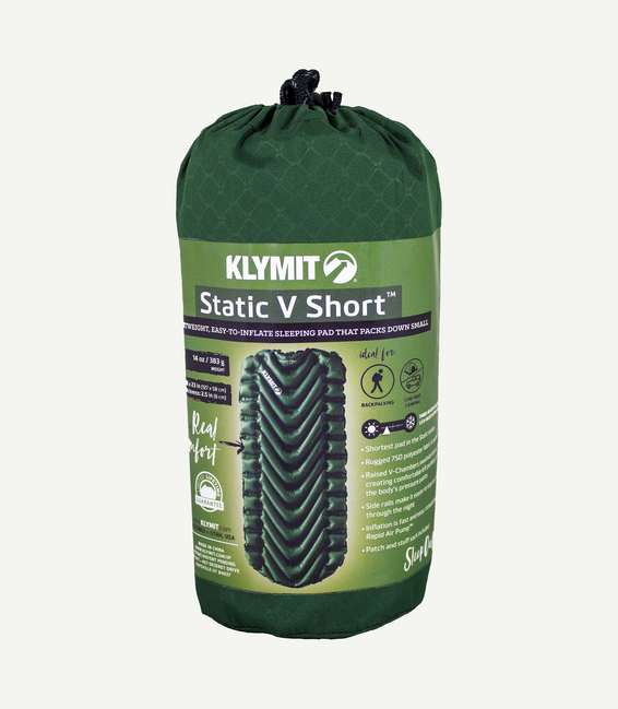 Klymit Static V corto, verde