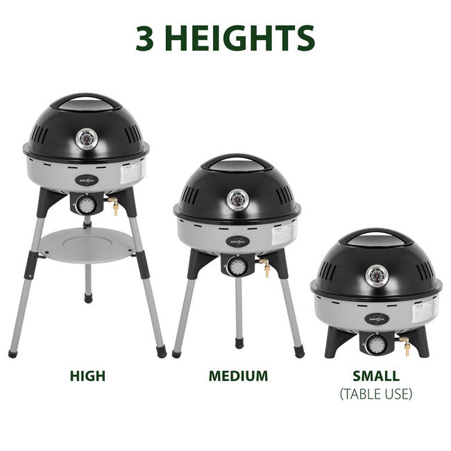 Brunner Devil gril bbqruiser roundpan 30