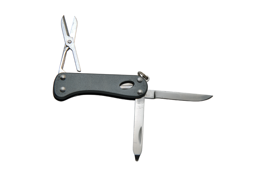 Baladeo ECO171 coltello multifunzione Barrow, grigio scuro
