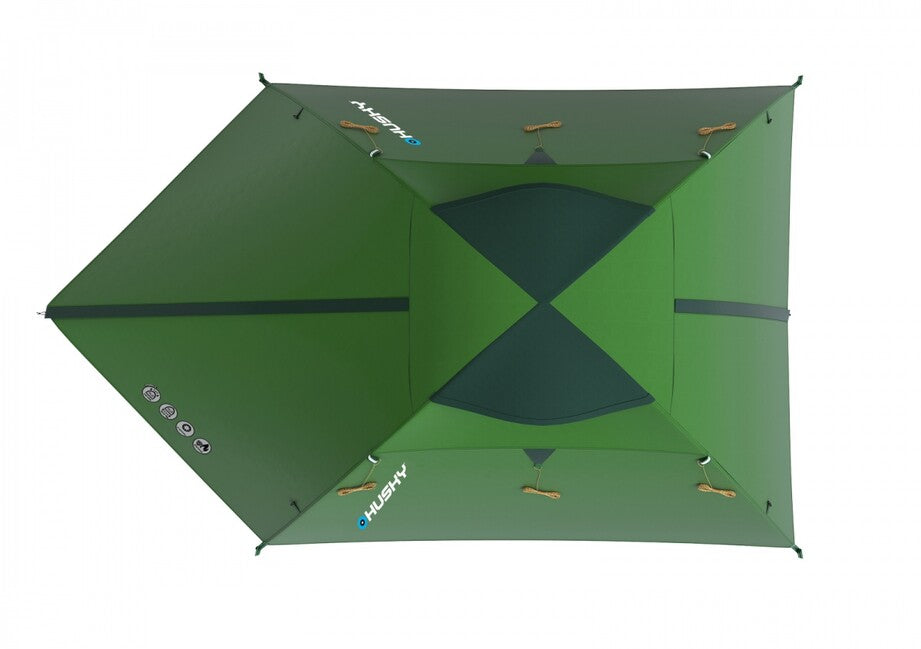 Husky Beast 3 extrémny stan pre 3 osoby, dark green