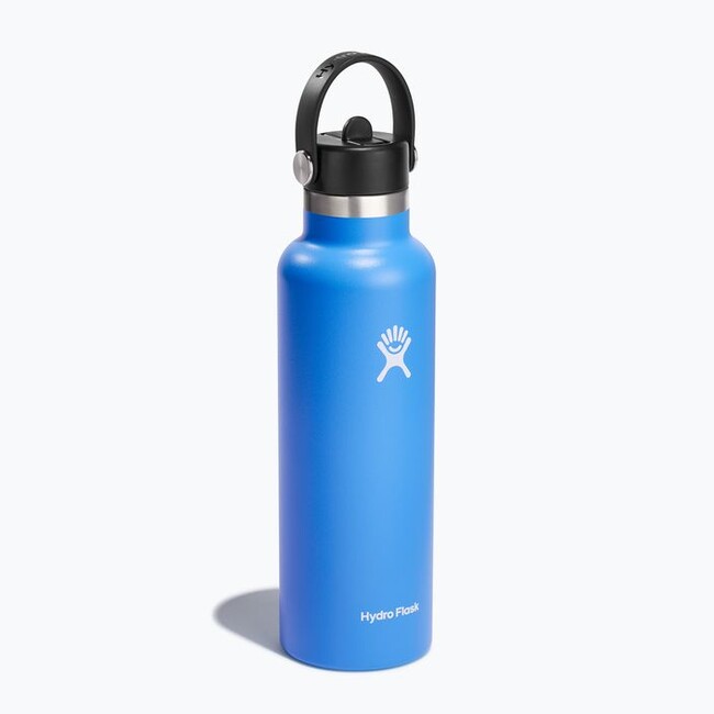 Hydro Flask Thermo bottiglia con boccaglio 21 OZ Standard Flex Straw Cap 621 ml, cascade