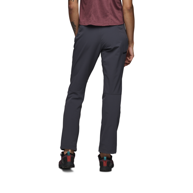 Black Diamond Pantaloni alpini da donna, carbonio