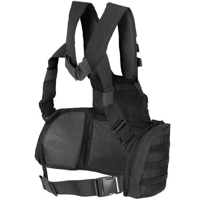 MFH Professional Chest Rig Tactical Vest, nero