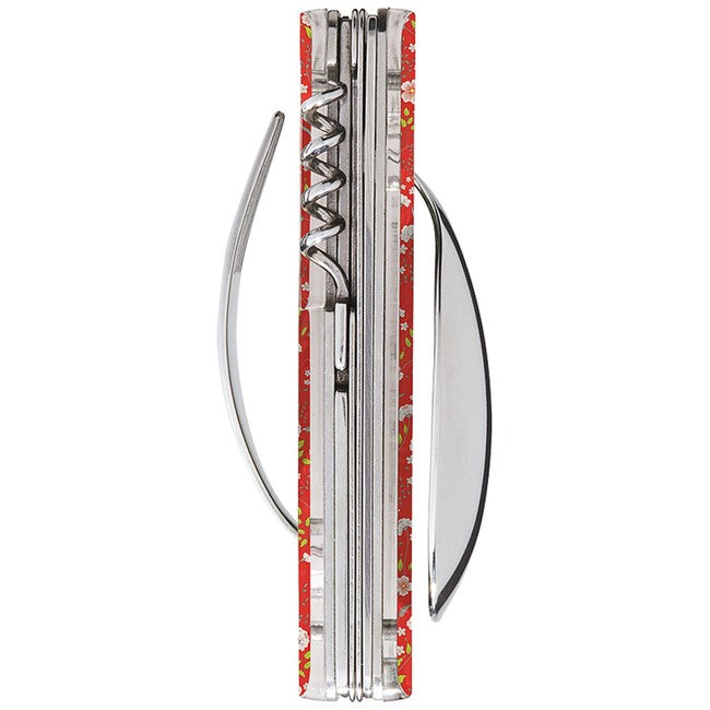 Akinod A02M00020 posate multifunzione 13h25, heliantheme rouge