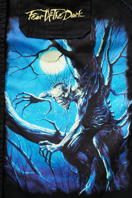 Brandit Iron Maiden camicia senza maniche vintage FOTD, nero