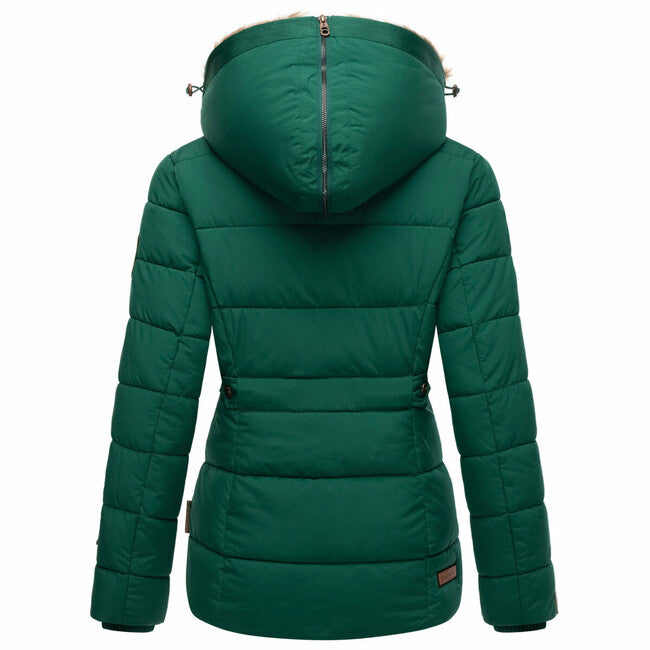 Marikoo Nekoo giacca invernale da donna, evergreen