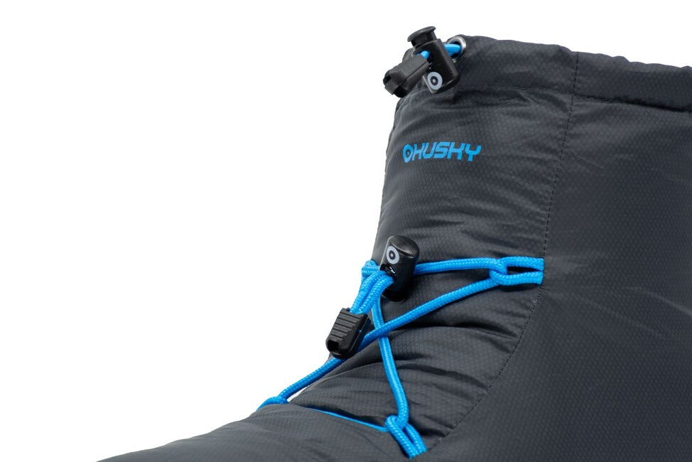 Husky Dowies pantofole di piume, antracite
