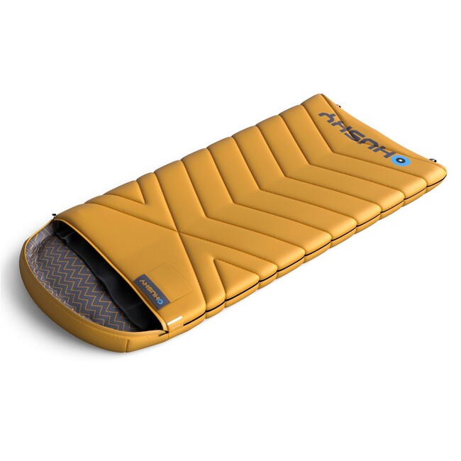 Husky Gizmo sacco a pelo tre stagioni -5, senape