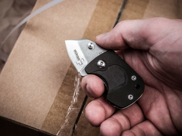 Böker Plus DW-1 coltello tascabile più piccolo 2,7 cm, nero, zytel, acciaio inossidabile