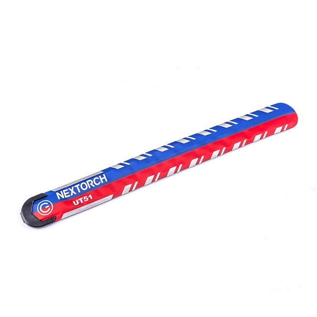 NexTorch UT51 cintura di sicurezza lampeggiante, rosso-blu