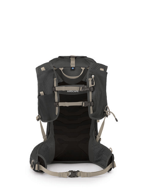 Osprey Tempest Velocity zaino da trekking 20, dark charcoal/chiru tan