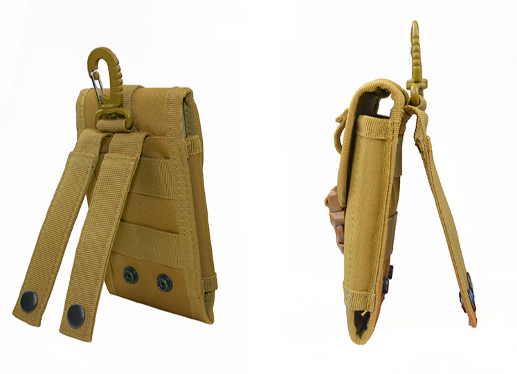 DRAGOWA Tactical Custodia per cellulare, verde