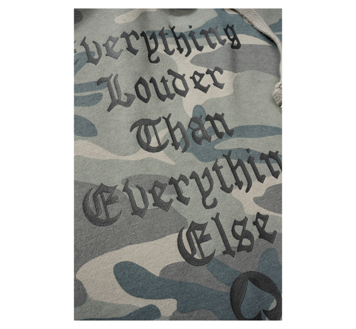 Brandit Motörhead felpa con cappuccio, grigia camo