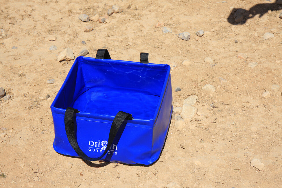 Origin Outdoors Ciotola pieghevole 15 l, blu