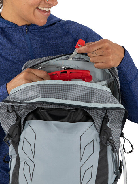 Osprey Tempest Pro 20 zaino da trekking, silver lining