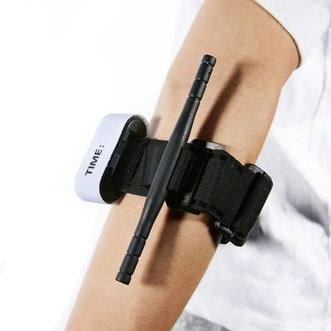 DRAGOWA Tactical Laccio emostatico flessibile, nero