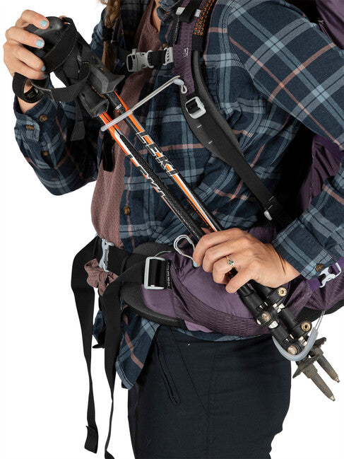 Osprey Aura Ag 50 zaino da trekking, enchantment purple