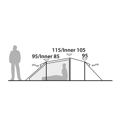 Robens Voyager EX tenda per 3 persone
