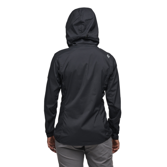 Black Diamond Alpine Start Hoody giacca softshell ultraleggera, nera