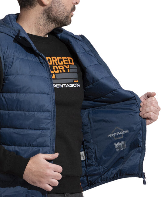 Pentagon Aurora gilet, nero