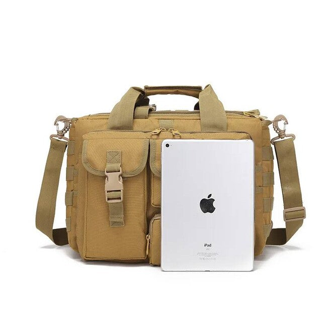 DRAGOWA Tactical Borsa per computer, oliva
