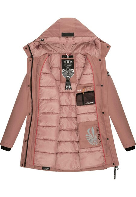 Navahoo Blizzardstorm giacca invernale da donna, terracotta