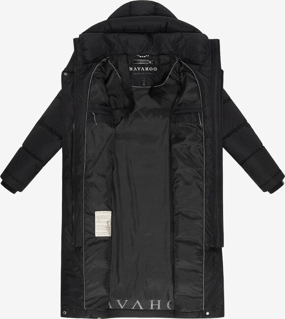 Navahoo Engelsfeder XIV giacca invernale da donna, nera