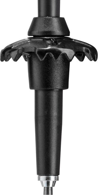 Leki Makalu FX.One Carbon bastoncini da trekking, nero-carbonio naturale-arancione