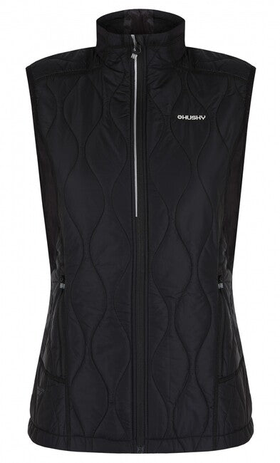 Husky Nimesie gilet, nero
