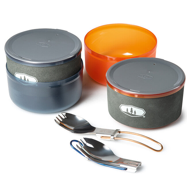 GSI Outdoors Halulite Dualist HS set di pentole per 2 persone 1,8 l