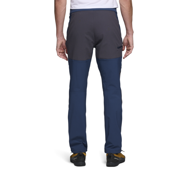 Black Diamond Alpine Hybrid Men's Pants, Indigo-Carbon