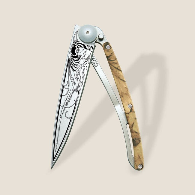 Deejo Tattoo camo coltello di chiusura, fagiano