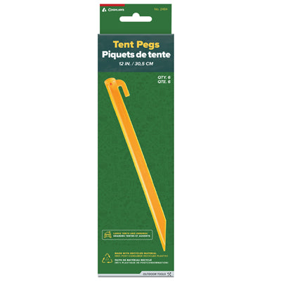 Coghlans Picchetti per tenda ABS 30 cm 6 pezzi in blister