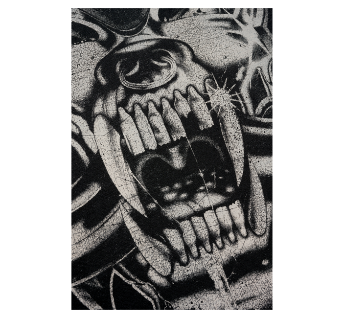 Brandit Motörhead maglietta con stampa Warpig, nero