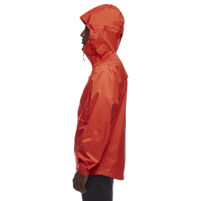 Black Diamond Treeline Rain Shell giacca impermeabile da uomo, ottanio