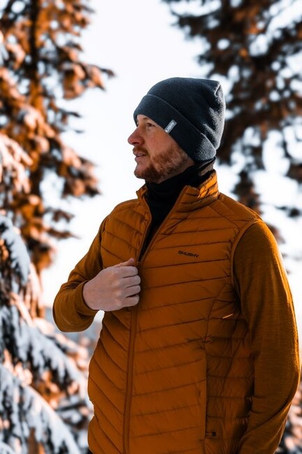 Husky Dresles gilet, senape