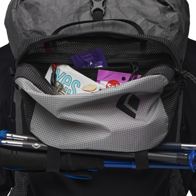 Black Diamond Betalight Sattelite borsa, nero-leghe