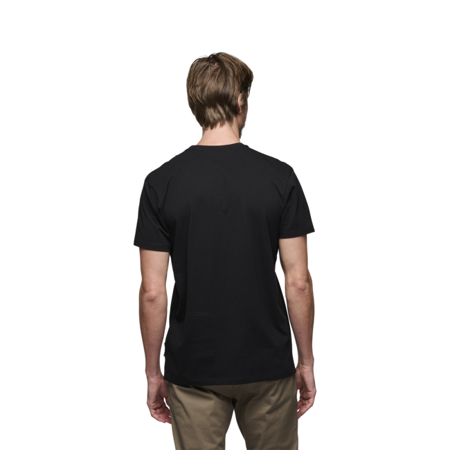 Black Diamond Project camicia da uomo a maniche corte, nero