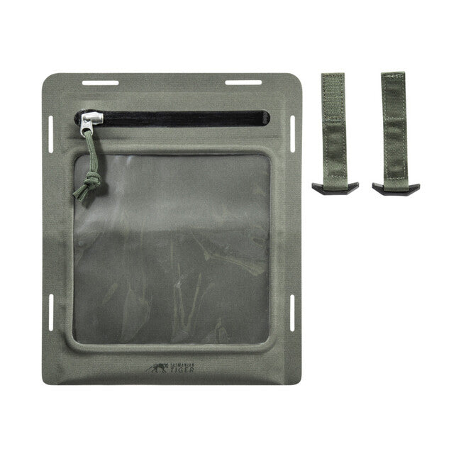 Tasmanian Tiger Custodia per documenti W-Pouch A5 WR, stone grey olive