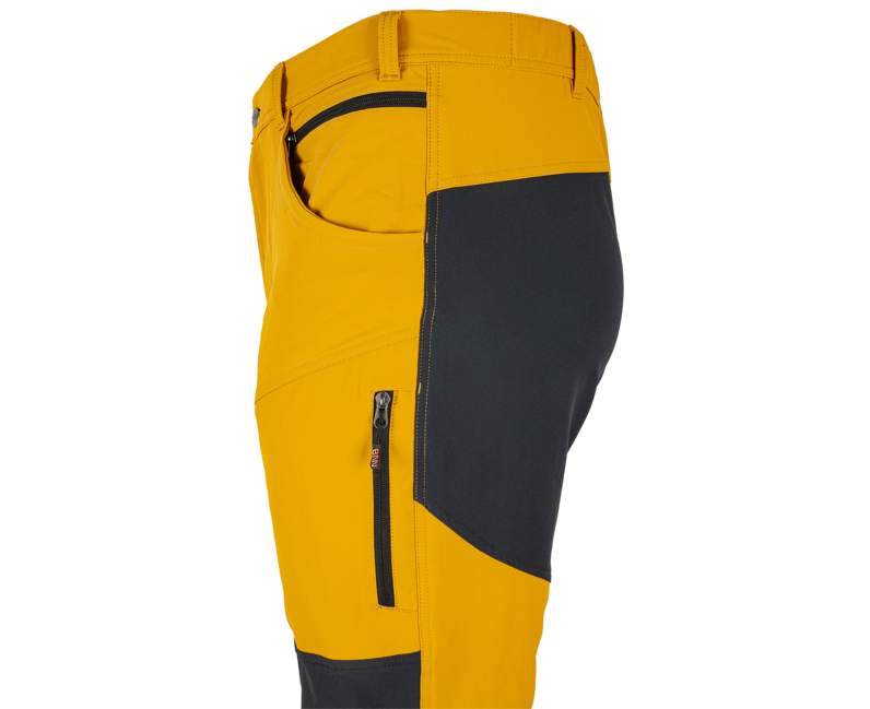 BENNON Fobos pantaloni da lavoro e outdoor, ocra/grigio