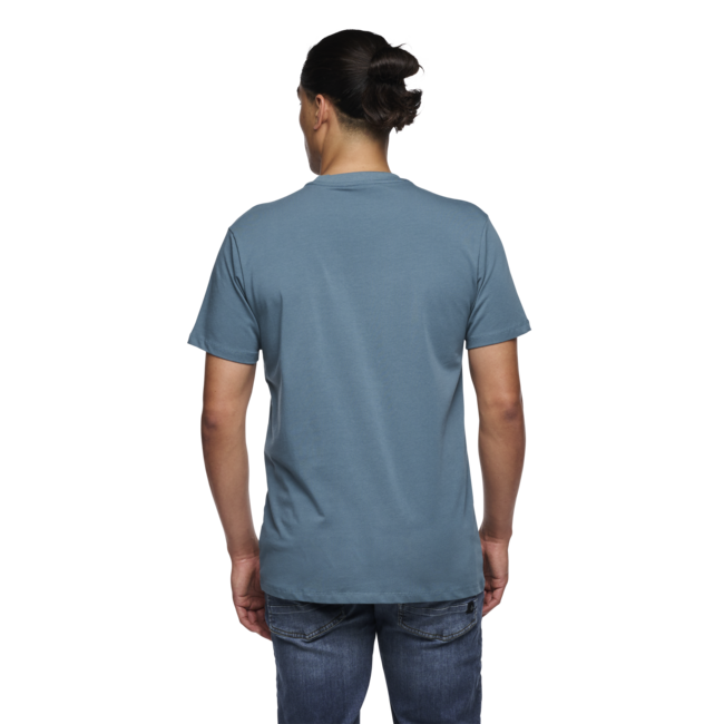 Black Diamond Chalked Up 2.0 maglietta a maniche corte da uomo, blu creek