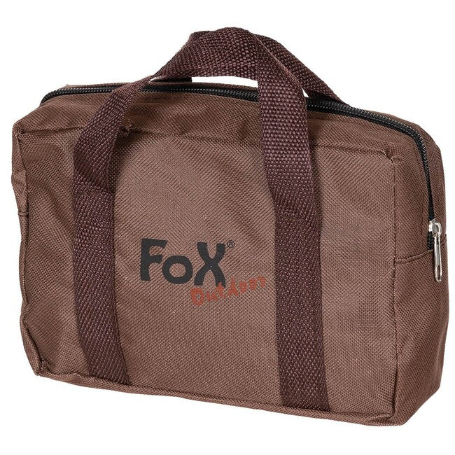 Fox Outdoor Griglia da viaggio con griglia in acciaio inox, pieghevole